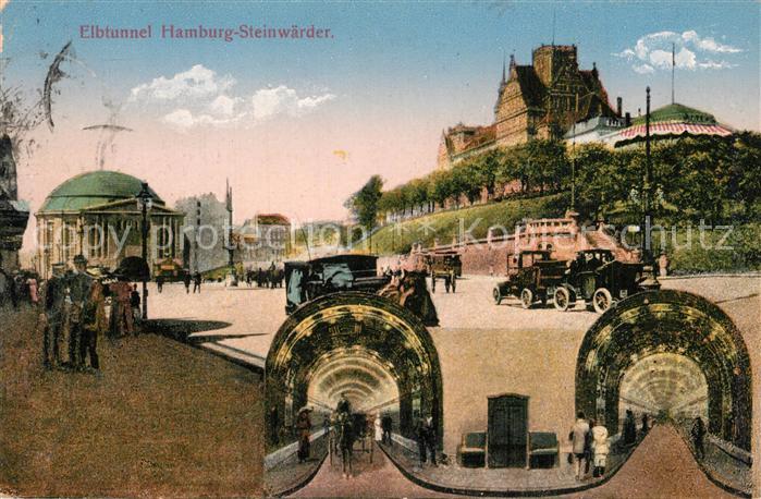 Steinwerder Hamburg Elbtunnel