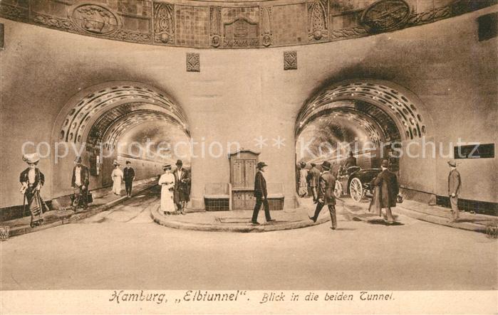 HAMBURG  CITY Elbtunnel