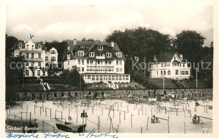 Bansin Ostseebad Strand Erholungsheim Maria Carla