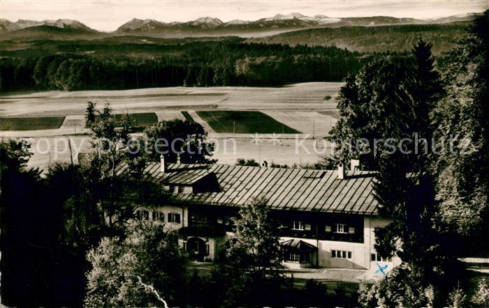 Westerham Bad Aibling Erholungsheim Hohenfried Alpenpanorama