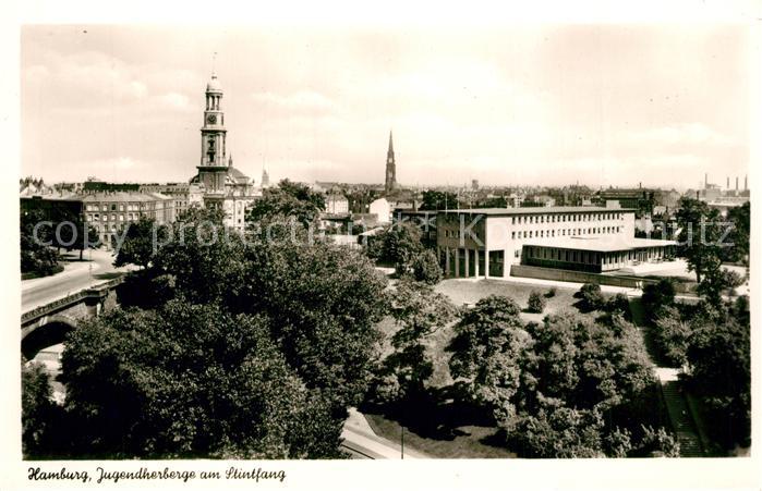 HAMBURG  CITY Jugendherberge auf dem Stintfang