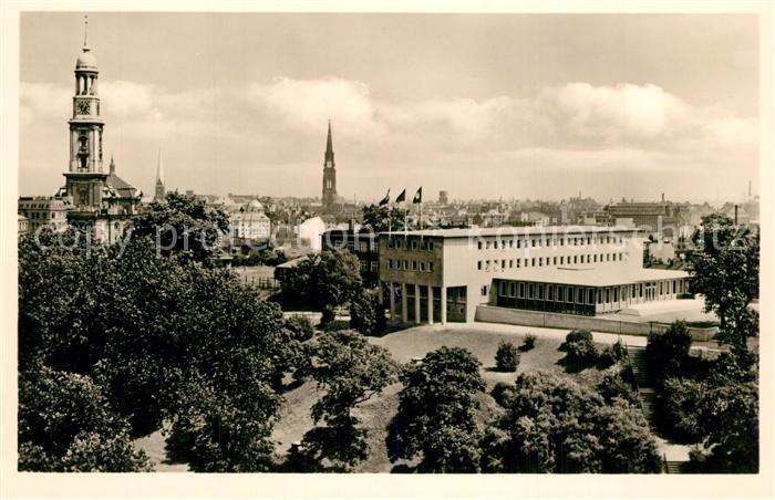 HAMBURG  CITY Jugendherberge auf dem Stintfang