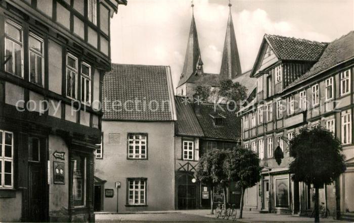 Osterwieck Marktplatz mit altem Rathaus Heimatmuseum