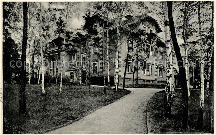 Coswig Sachsen Heilstaette Lindenhof Badehaus