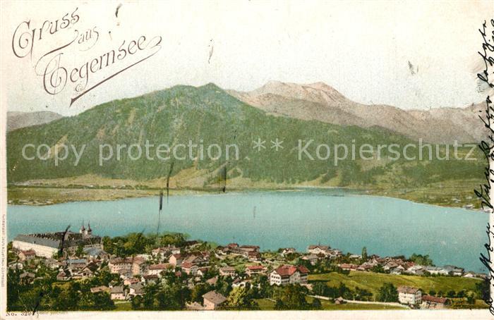 Tegernsee Bayern Panorama Alpen