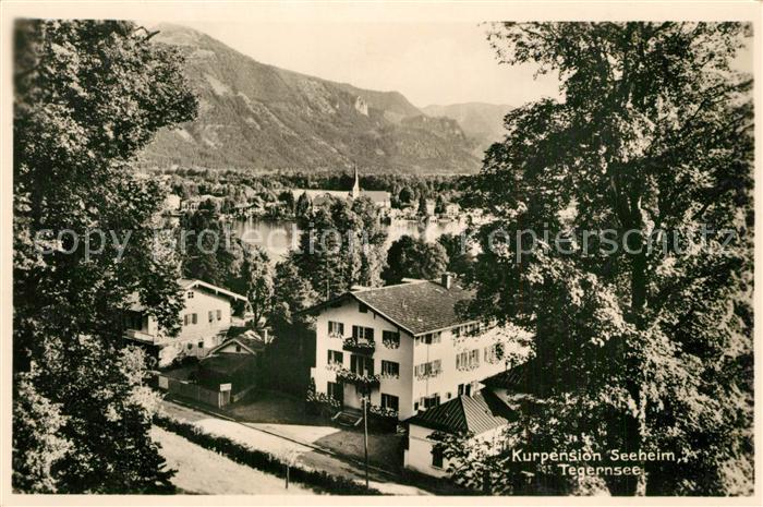 Tegernsee Bayern Kurpension Seeheim
