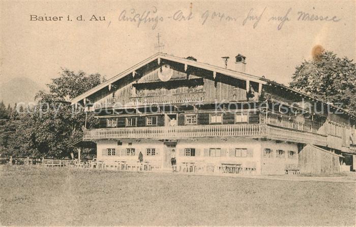 Bad Wiessee Bauer in der Au Berggaststaette