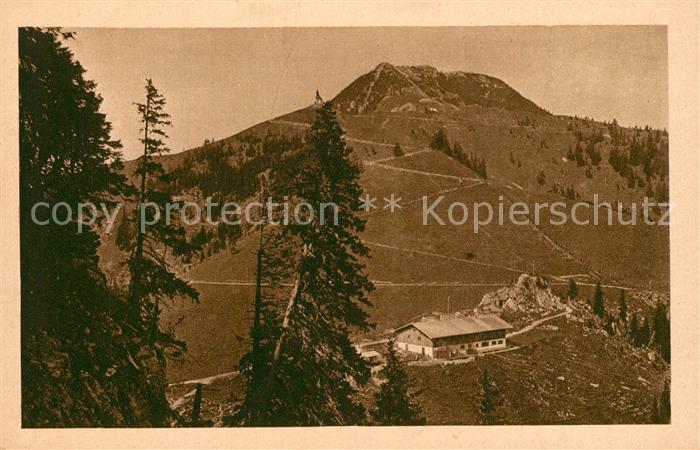 Wallberg mit Unterkunftshaus Tegernseer Gebiet