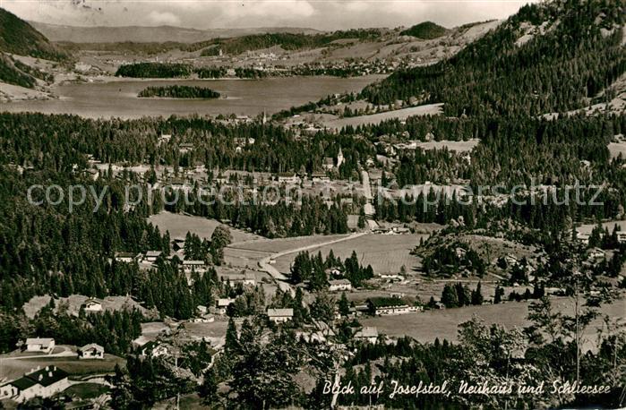 Josefstal Panorama Blick zum Schliersee