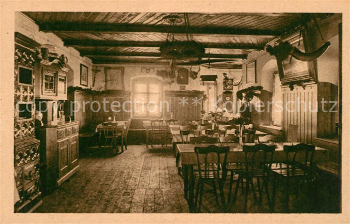 Neuhaus Schliersee Rotwandhaus Speisezimmer