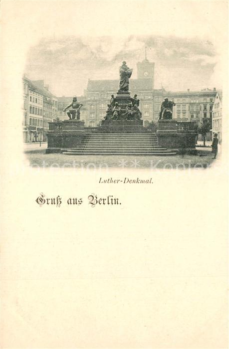 BERLIN  CITY Luther Denkmal