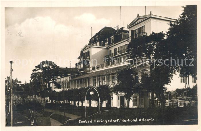 Heringsdorf Ostseebad Usedom Kurhotel Atlantic