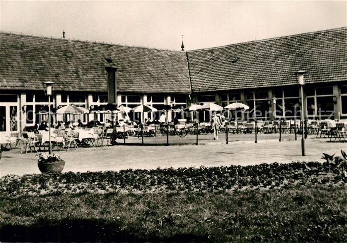 Meissen Elbe Sachsen HO Gaststaette Aktivist Terrasse