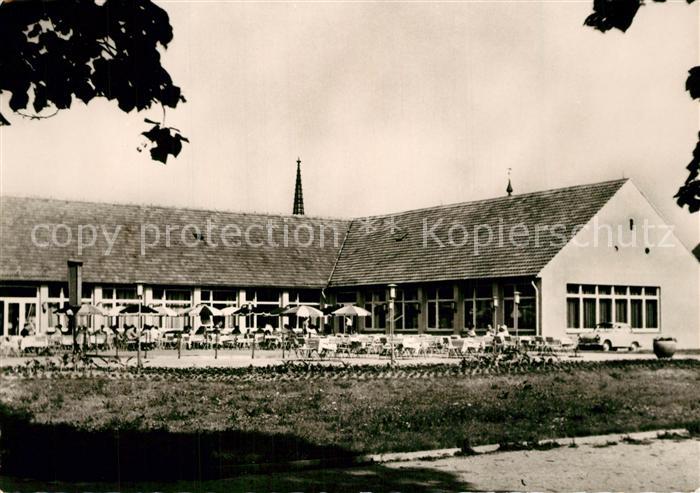 Meissen Elbe Sachsen HO Gaststaette Aktivist Terrasse