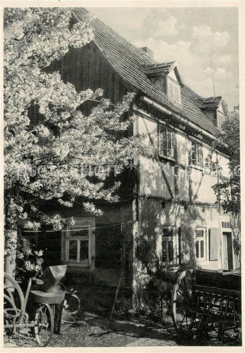 Seeligstadt Klipphausen Beim Schmied Heimatschutzpostkarte