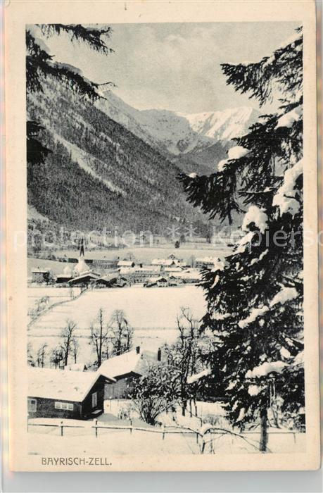 Bayrischzell Winterpanorama Alpen
