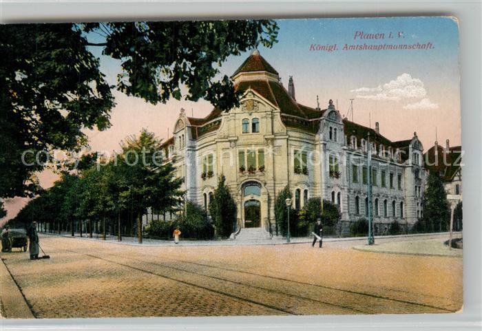 Plauen Vogtland Koenigliche Amtshauptmannschaft Feldpost