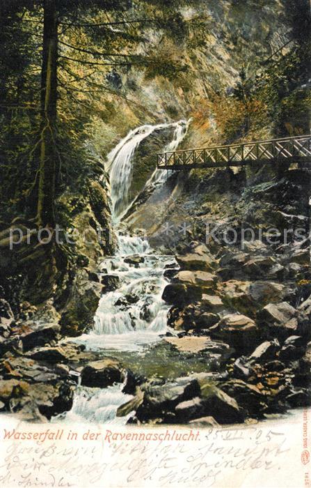 Ravennaschlucht Wasserfall