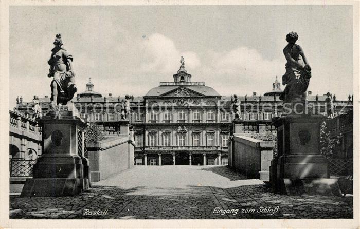 Rastatt Eingang zum Schloss