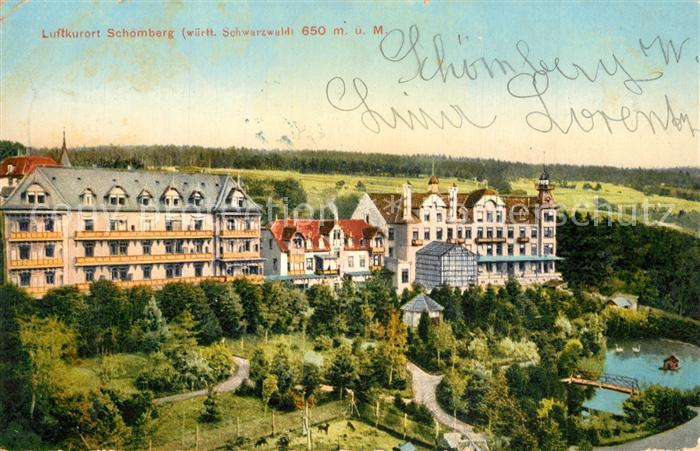 Schoemberg Schwarzwald Sanatorium Schoemburg