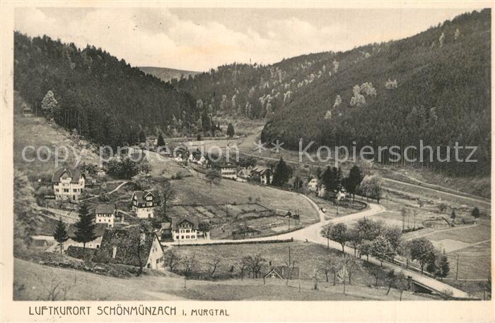 Schoenmuenzach Panorama