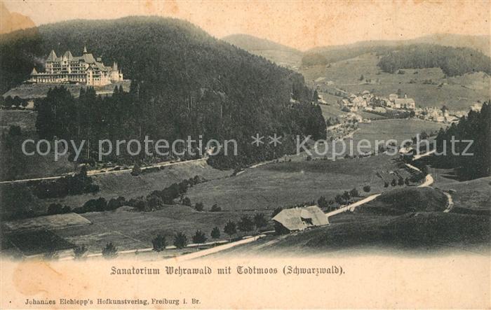 Todtmoos Schwarzwald BW Sanatorium wehrawald