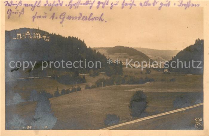 Todtmoos Schwarzwald BW Sanatorium Panorama