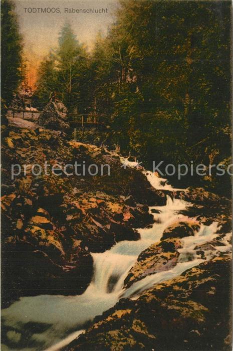 Todtmoos Schwarzwald BW Rabenschlucht
