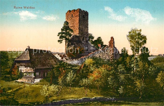 Buchenberg Koenigsfeld Schwarzwald Ruine Waldau