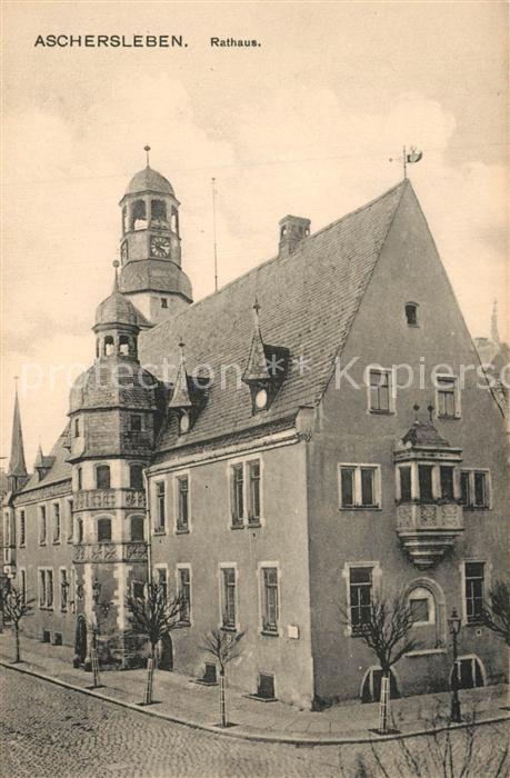 Aschersleben Sachsen-Anhalt Rathaus