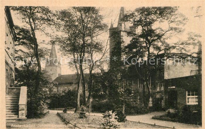 Aschersleben Sachsen-Anhalt Johannispromenade