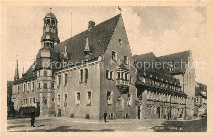 Aschersleben Sachsen-Anhalt Rathaus