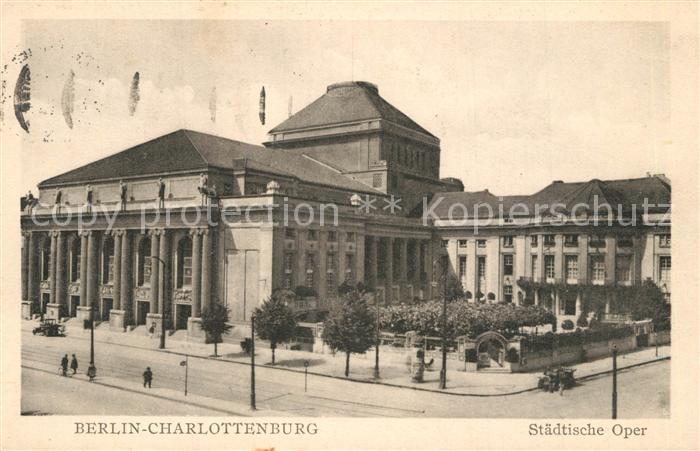Charlottenburg Staedtische Oper