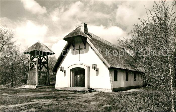 Gross Glienicke Schilfdachkapelle Zum guten Hirten