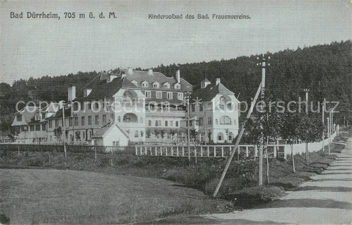 Bad Duerrheim Kindersolbad Badischer Frauenverein
