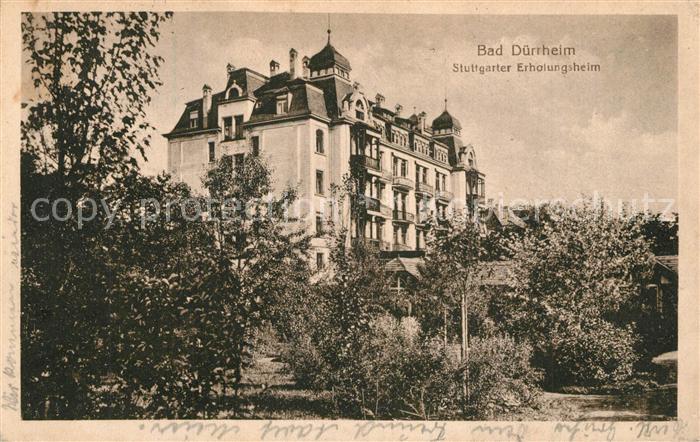 Bad Duerrheim Stuttgarter Erholungsheim