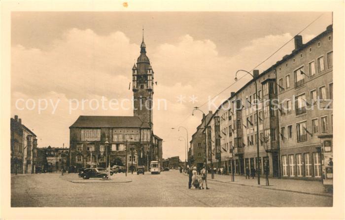 Dessau-Rosslau Neubauten Zerbster Strasse Rathaus