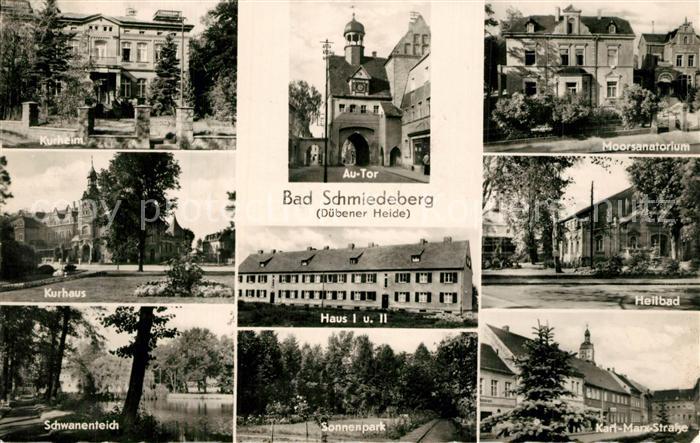 Bad Schmiedeberg Kurhaus Kurheim Moorsanatorium Heilbad Sonnenpark Schwanenteich