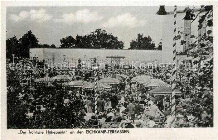 BERLIN  CITY Eichkamp Terrassen Der froehliche Hoehepunkt