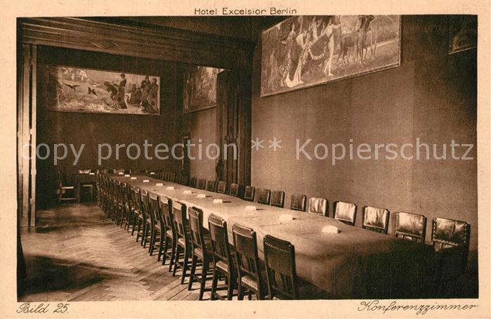 BERLIN  CITY Hotel Excelsior Konferenzzimmer