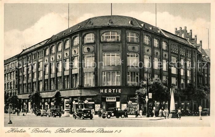 BERLIN  CITY Hertie Belle Alliance Strasse