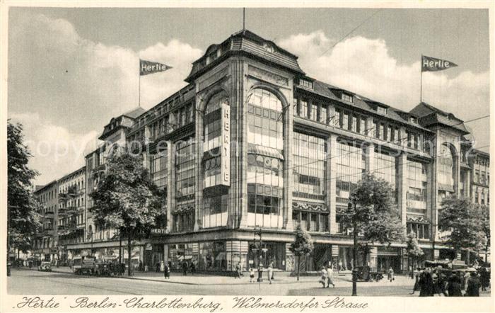 Charlottenburg Hertie Wilmersdorfer Strasse