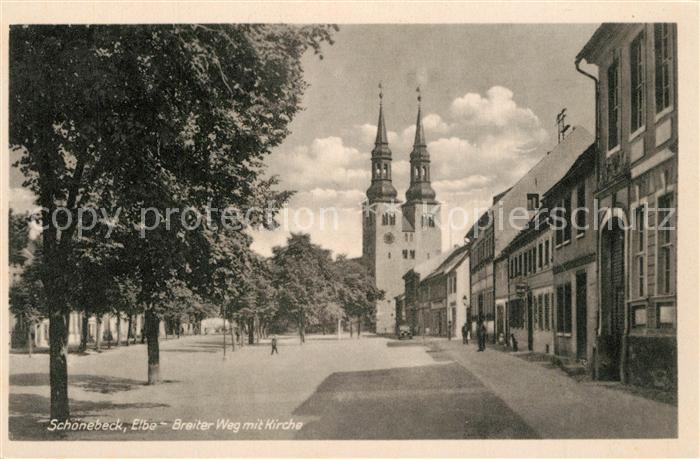Schoenebeck Elbe Breiter Weg Kirche