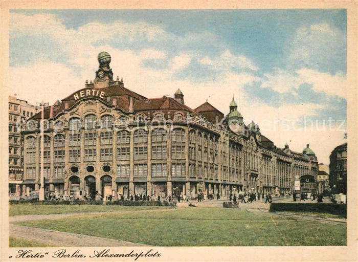 BERLIN  CITY Hertie Alexanderplatz