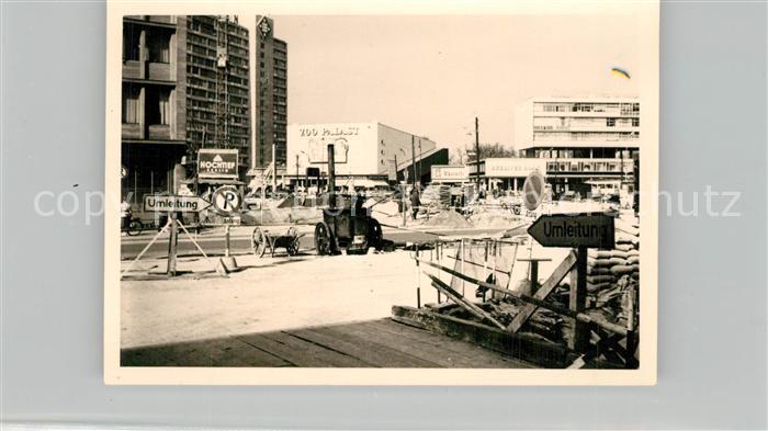 BERLIN  CITY Zoo Baustellen