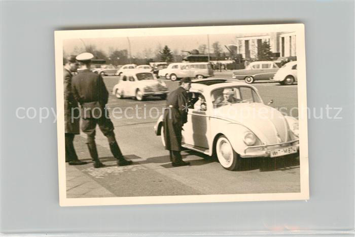 BERLIN  CITY Grenzkontrolle