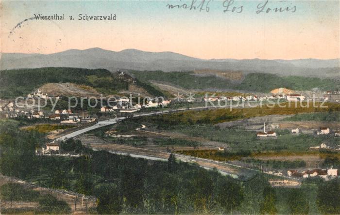 L?rrach Fliegeraufnahme Wiesenthal