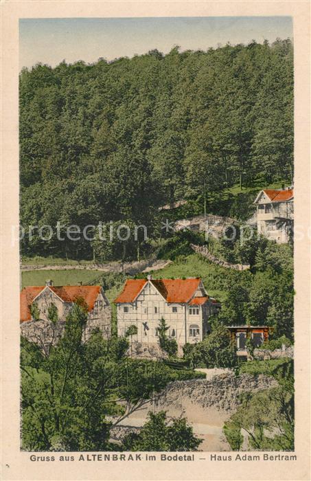 Altenbrak Harz Bodetal Haus Adam Bertram