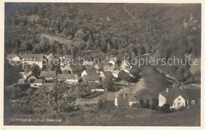 Altenbrak Harz Unterdorf