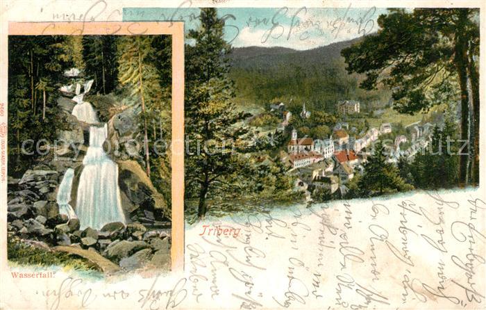 Triberg Schwarzwald mit Wasserfall